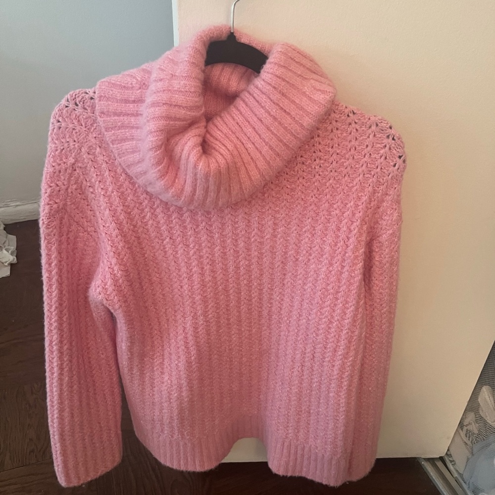 Anthropologie Pink Turtleneck